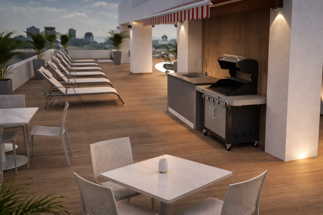 Terraza y BBQ